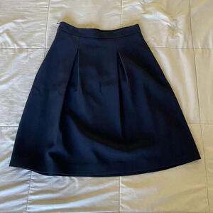 Blumarine pleated blue skirt